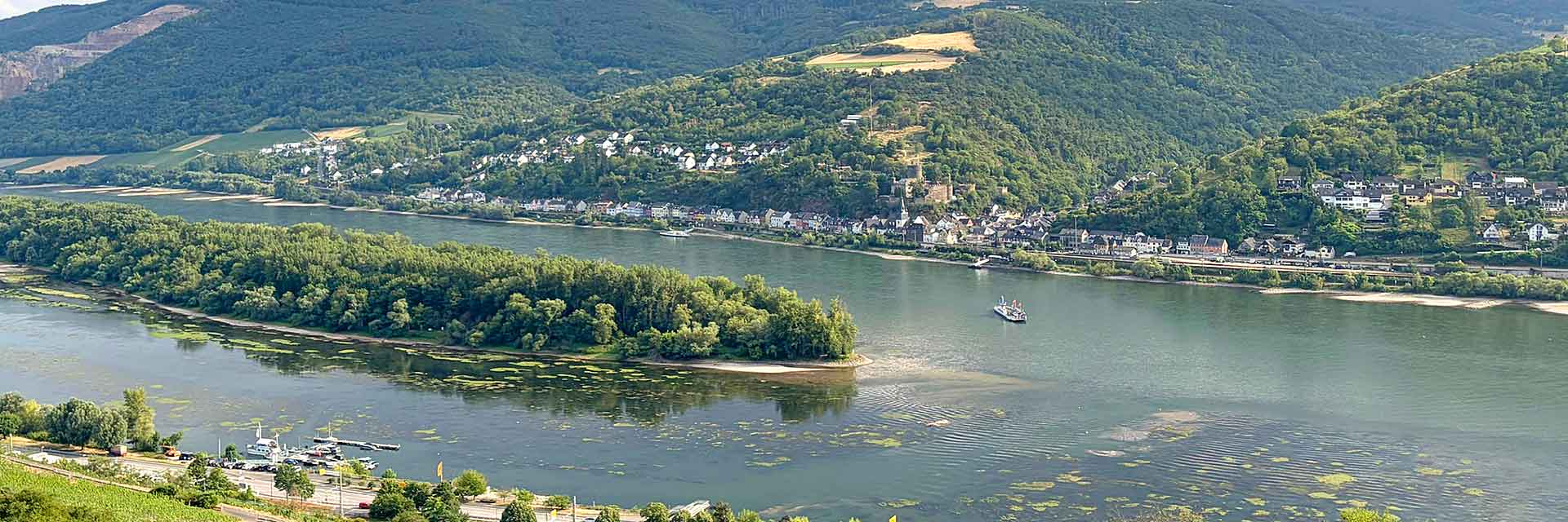 Lorch am Rhein-Panorama